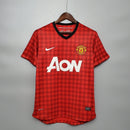 MANCHESTER UNITED HOME 2012/13 - NIKE RETRO MEN`S - RED