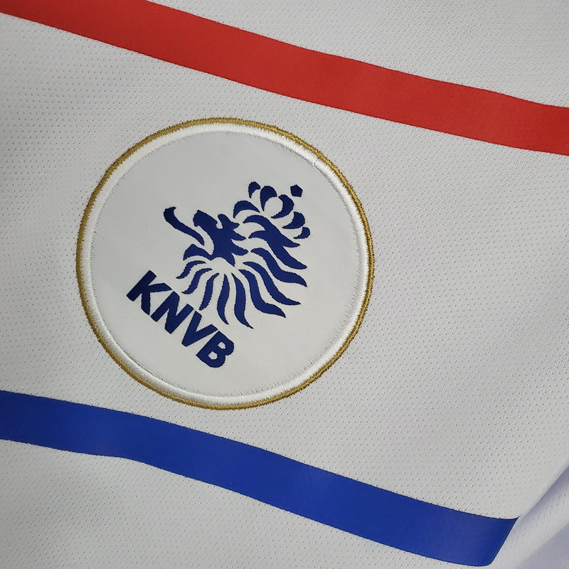 HOLANDA AWAY 2012 - NIKE RETRO MASCULINO - BRANCO/AZUL