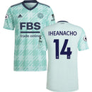 LEICESTER CITY FC JERSEY DO ESTÁDIO LONGE 2021/22