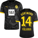 BORUSSIA DORTMUND AWAY JERSEY 2023/24 MEN`S