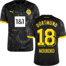BORUSSIA DORTMUND AWAY JERSEY 2023/24 MEN`S
