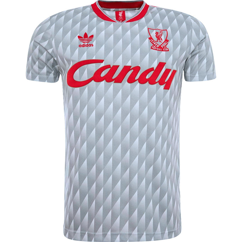 CAMISETA RETRÔ DO LIVERPOOL FC AWAY 1989/1990 RÉPLICA