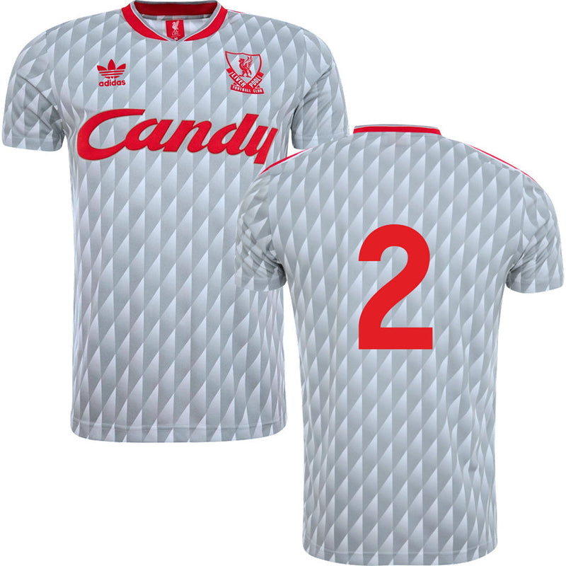 CAMISETA RETRÔ DO LIVERPOOL FC AWAY 1989/1990 RÉPLICA