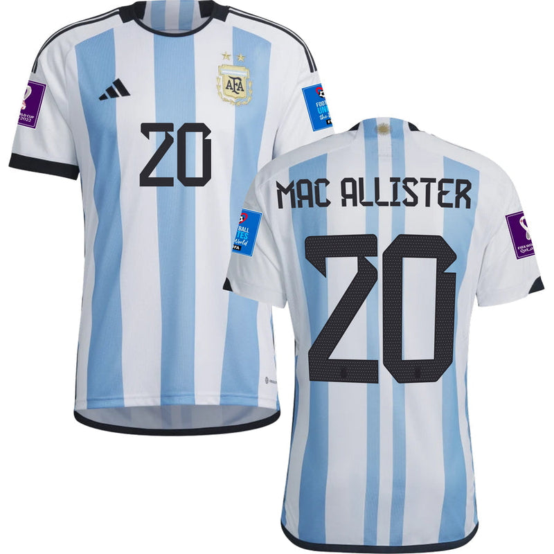 ARGENTINA HOME STADIUM JERSEY 2022/23 MEN`S