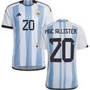 ARGENTINA HOME STADIUM JERSEY 2022/23 MEN`S