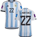 ARGENTINA HOME STADIUM JERSEY 2022/23 MEN`S