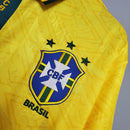 BRASIL HOME 1991/93 - UMBRO RETRO MASCULINO - AMARELO/VERDE