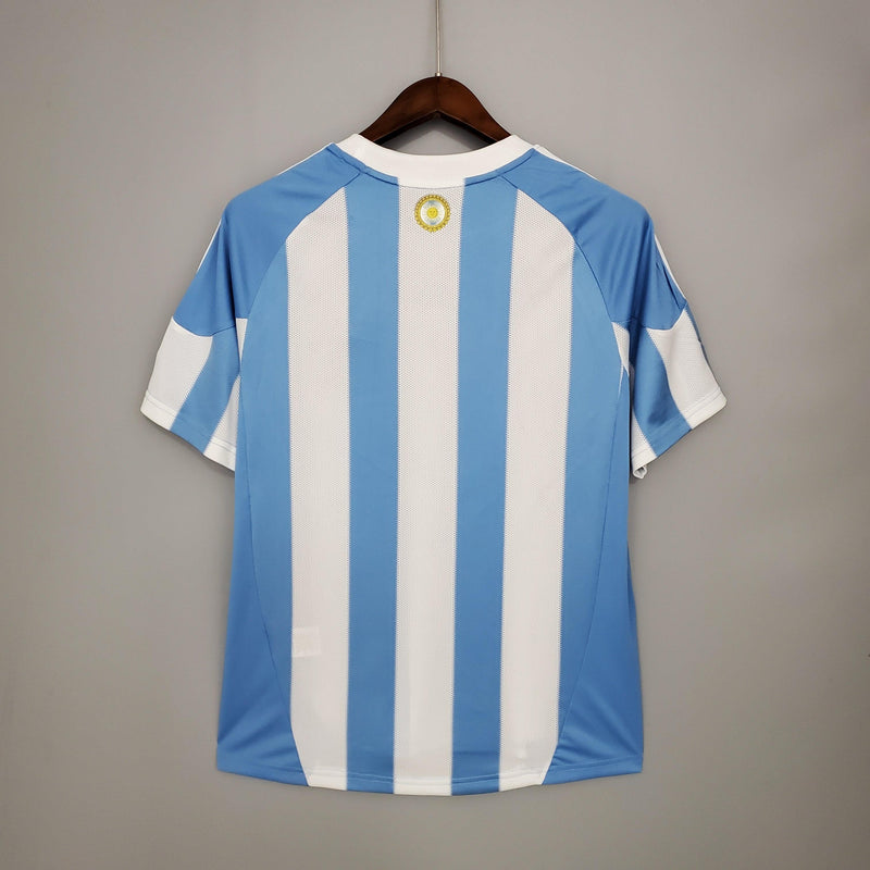 ARGENTINA HOME 2010 - ADIDAS RETRO MEN`S - BLUE/WHITE