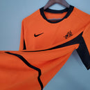 HOLANDA HOME 2002 - NIKE RETRO MASCULINO - LARANJA/PRETO