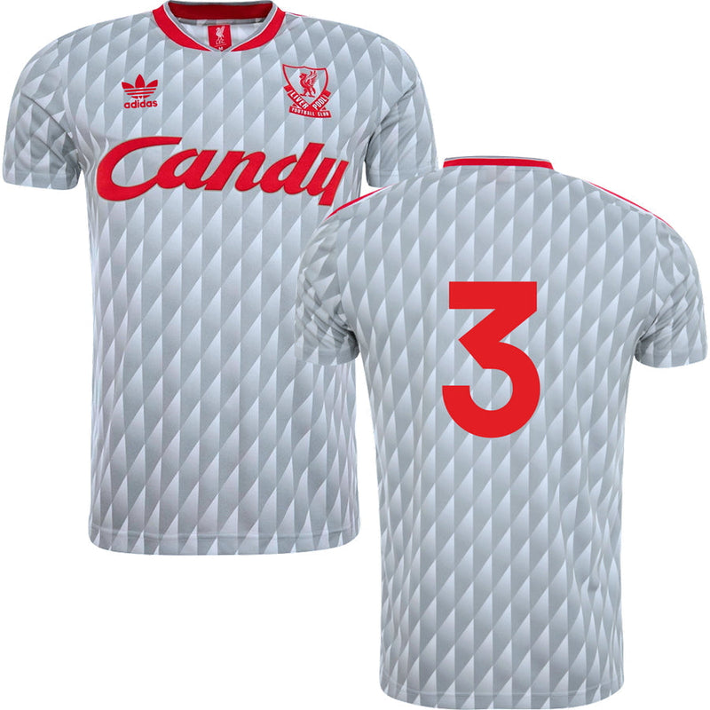 CAMISETA RETRÔ DO LIVERPOOL FC AWAY 1989/1990 RÉPLICA
