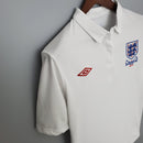 INGLATERRA HOME 2010 - UMBRO RETRO MASCULINO - BRANCO
