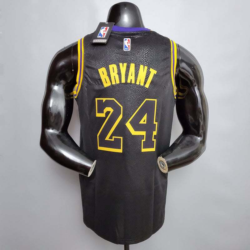 CAMISA NBA LAKERS #8 #24 DEPOIS/ANTES DA IMPRESSÃO DE COBRA DO BRYANT - 23/24