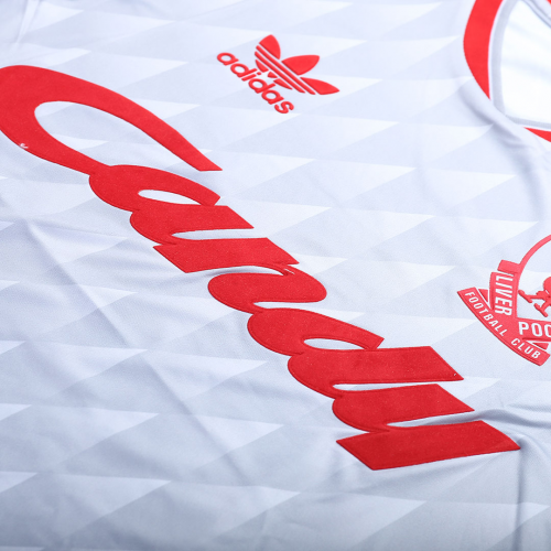 CAMISETA RETRÔ DO LIVERPOOL FC AWAY 1989/1990 RÉPLICA