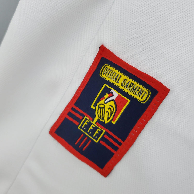 FRANCE AWAY 1998 - ADIDAS RETRO MASCULINO - BRANCO/VERMELHO