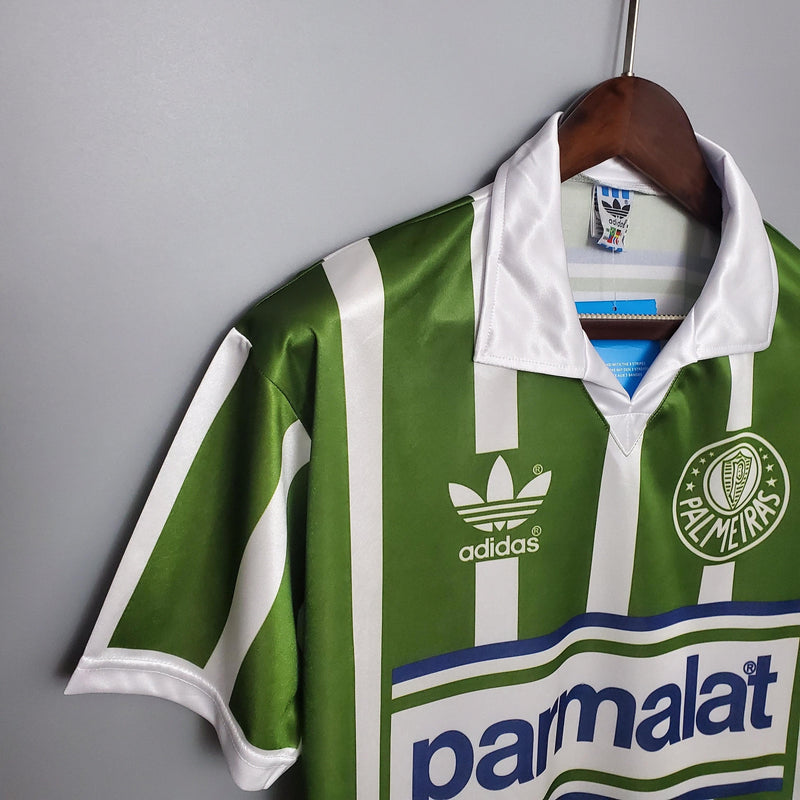 PALMEIRAS HOME 1992/93 - ADIDAS RETRO MEN`S - GREEN/WHITE