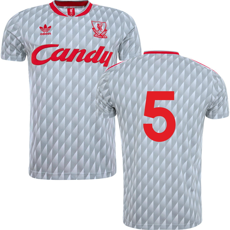 CAMISETA RETRÔ DO LIVERPOOL FC AWAY 1989/1990 RÉPLICA