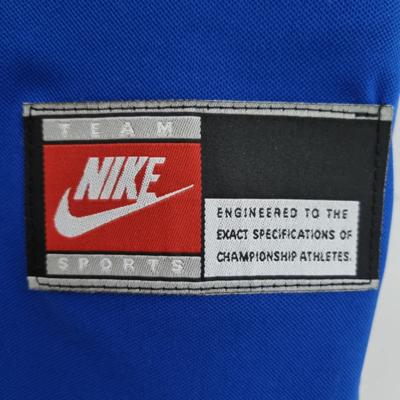BRASIL AWAY 1998/98 - NIKE RETRO MEN`S - BLUE/WHITE