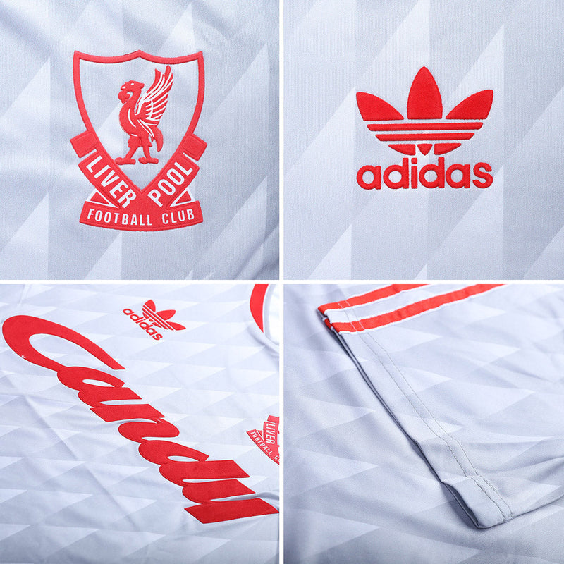 CAMISETA RETRÔ DO LIVERPOOL FC AWAY 1989/1990 RÉPLICA