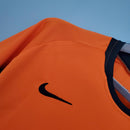 HOLANDA HOME 2002 - NIKE RETRO MASCULINO - LARANJA/PRETO