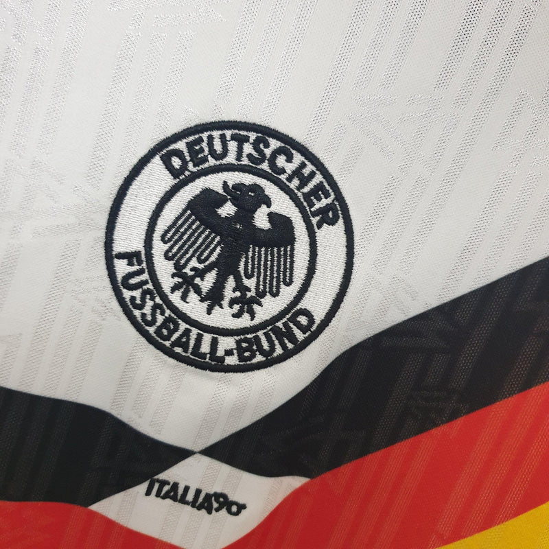 ALEMANHA HOME 1990/90 - ADIDAS RETRO MEN`S - WHITE/BLACK