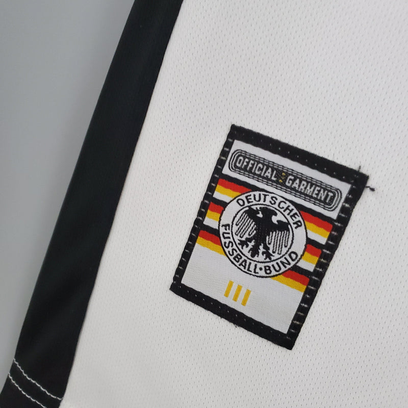 ALEMANHA HOME 1998 - ADIDAS RETRO MEN`S - WHITE/BLACK