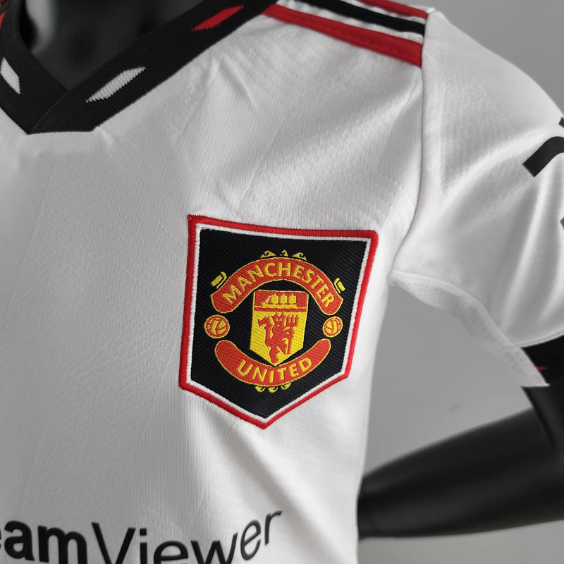 KIDS KIT MANCHESTER UNITED AWAY 22/23