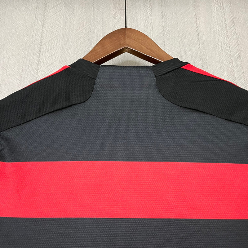 KIDS KIT FLAMENGO MANGA LONGA HOME 24/25