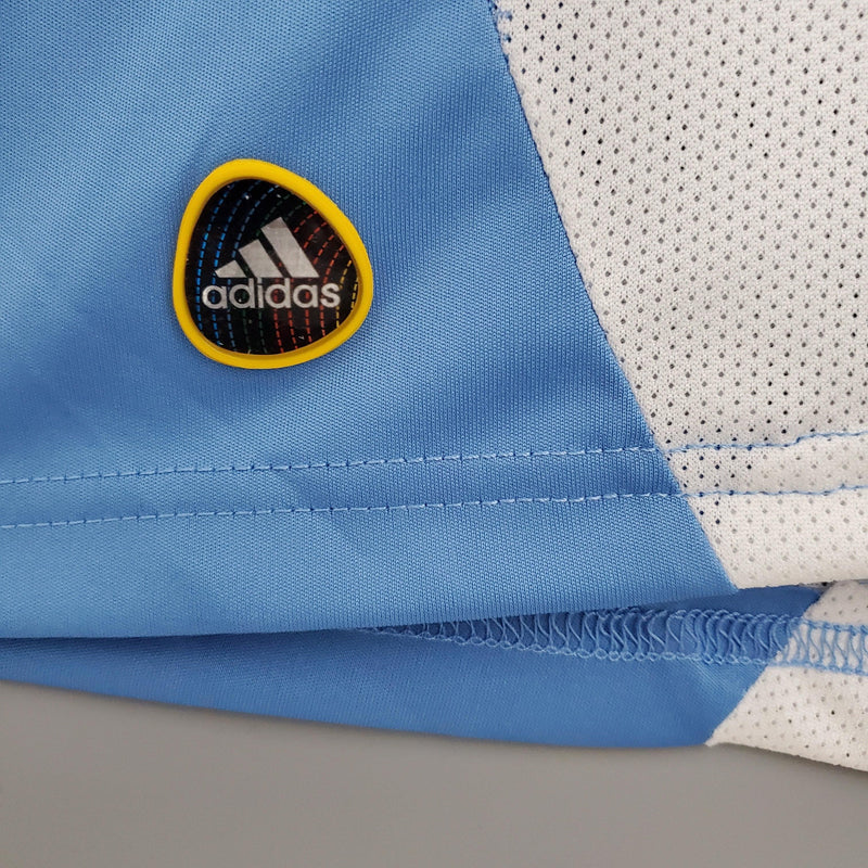 ARGENTINA HOME 2010 - ADIDAS RETRO MEN`S - BLUE/WHITE
