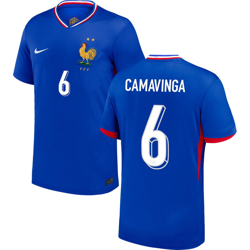 Camisa França Home EURO 2024 Masculina