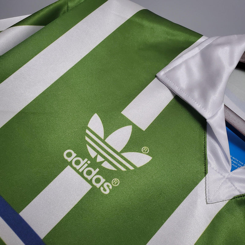 PALMEIRAS HOME 1992/93 - ADIDAS RETRO MEN`S - GREEN/WHITE