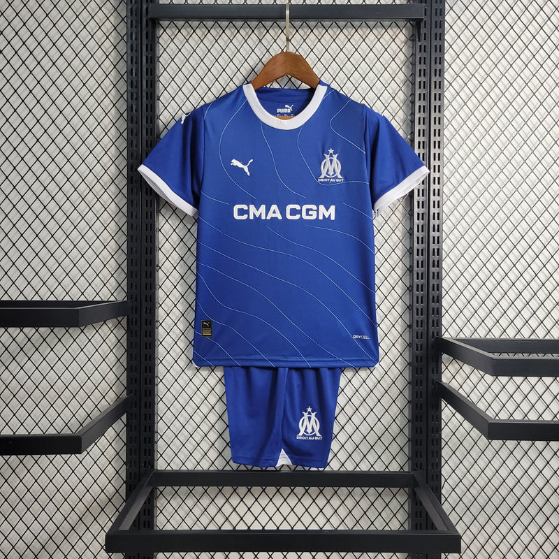 KIT KIDS OLIMPIQUE DE MARSELHA AWAY 23/24