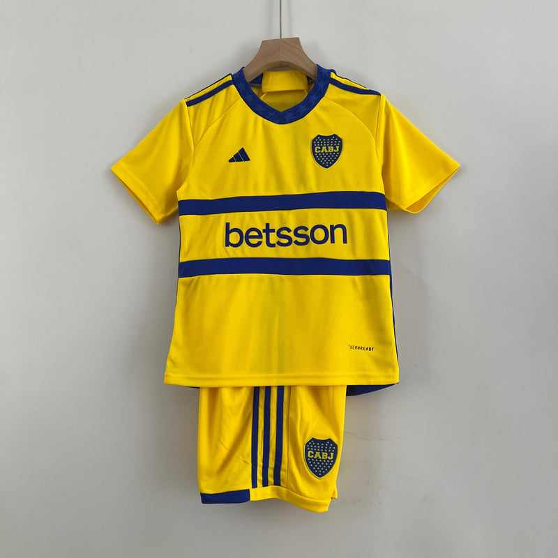 KIDS KIT BOCA JUNIORS AWAY 23/24