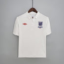 INGLATERRA HOME 2010 - UMBRO RETRO MASCULINO - BRANCO