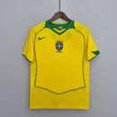 BRASIL HOME 2004/06 - NIKE RETRO MASCULINO - AMARELO/VERDE