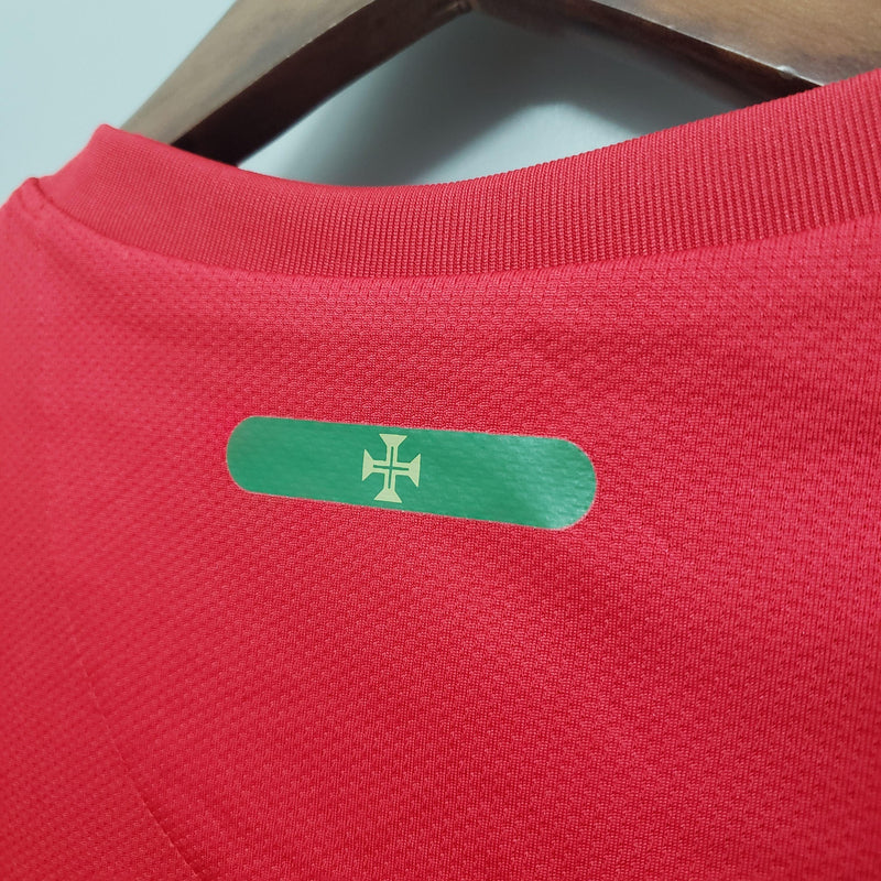 PORTUGAL HOME 2009/10 - NIKE RETRO MEN`S - RED/GREEN