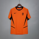 HOLANDA HOME 2002 - NIKE RETRO MASCULINO - LARANJA/PRETO