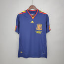 ESPANHA AWAY 2010/10 - ADIDAS RETRO MEN`S - AZUL/VERMELHO