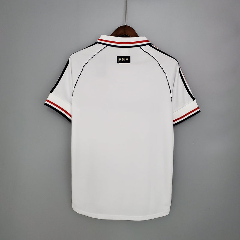 FRANCE AWAY 1998 - ADIDAS RETRO MASCULINO - BRANCO/VERMELHO