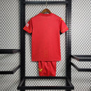 KIT INFANTIL WOLVERHAMPTON VERMELHO 23/24