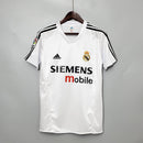 REAL MADRID HOME 2004/05 - ADIDAS RETRO MEN`S - WHITE
