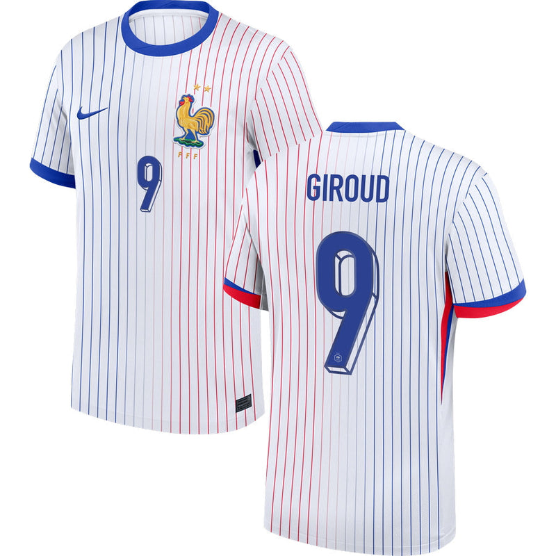 Camisa França Away EURO 2024 Masculina
