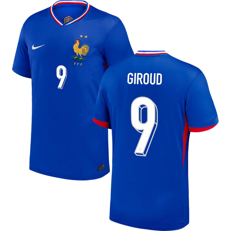 Camisa França Home EURO 2024 Masculina