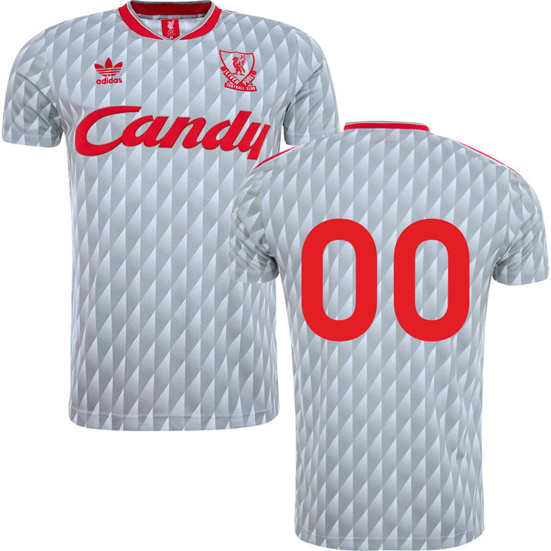 CAMISETA RETRÔ DO LIVERPOOL FC AWAY 1989/1990 RÉPLICA