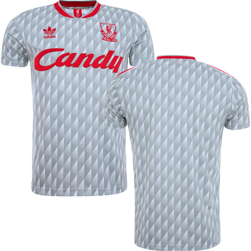 CAMISETA RETRÔ DO LIVERPOOL FC AWAY 1989/1990 RÉPLICA