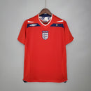 INGLATERRA AWAY 2008 - UMBRO RETRO MASCULINO - VERMELHO/BRANCO