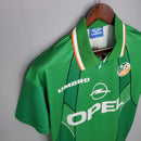 IRLANDA HOME 1994 - UMBRO RETRO MASCULINO - VERDE/BRANCO