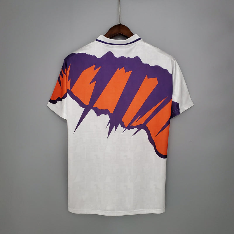 ESCOCIA AWAY 1991 - UMBRO RETRO MASCULINO - BRANCO/LARANJA