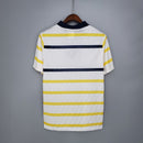 ESCOCIA AWAY 1988 UMBRO RETRO MASCULINO - BRANCO/AMARELO