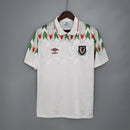 GALES AWAY 1990 - UMBRO RETRO MASCULINO - BRANCO/VERDE