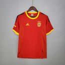 ESPANHA HOME 2002 - ADIDAS RETRO MEN`S - VERMELHO/AMARELO